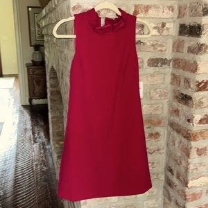 NWT Vince Camino, ruffle neck dress.